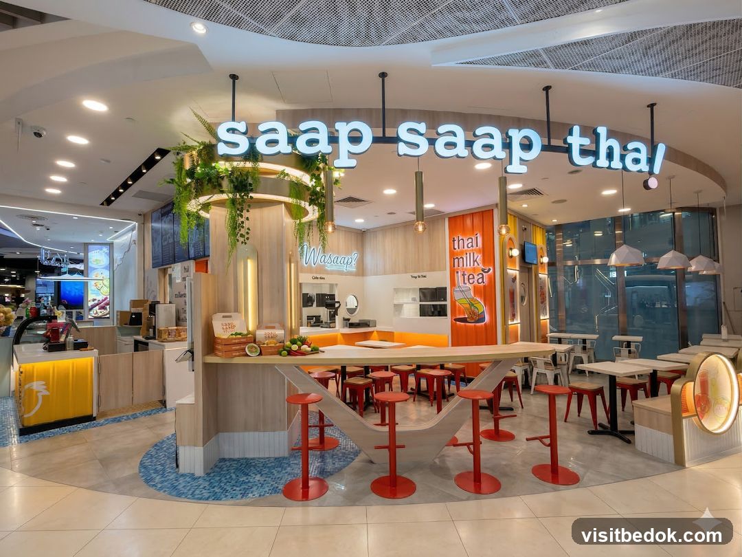 Saap Saap Thai Restaurant Interior