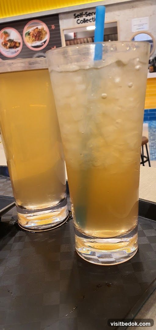 Two iced drinks