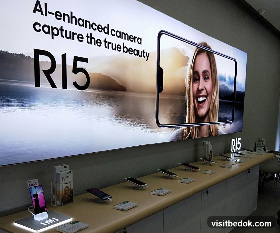 R15 Smartphone Display