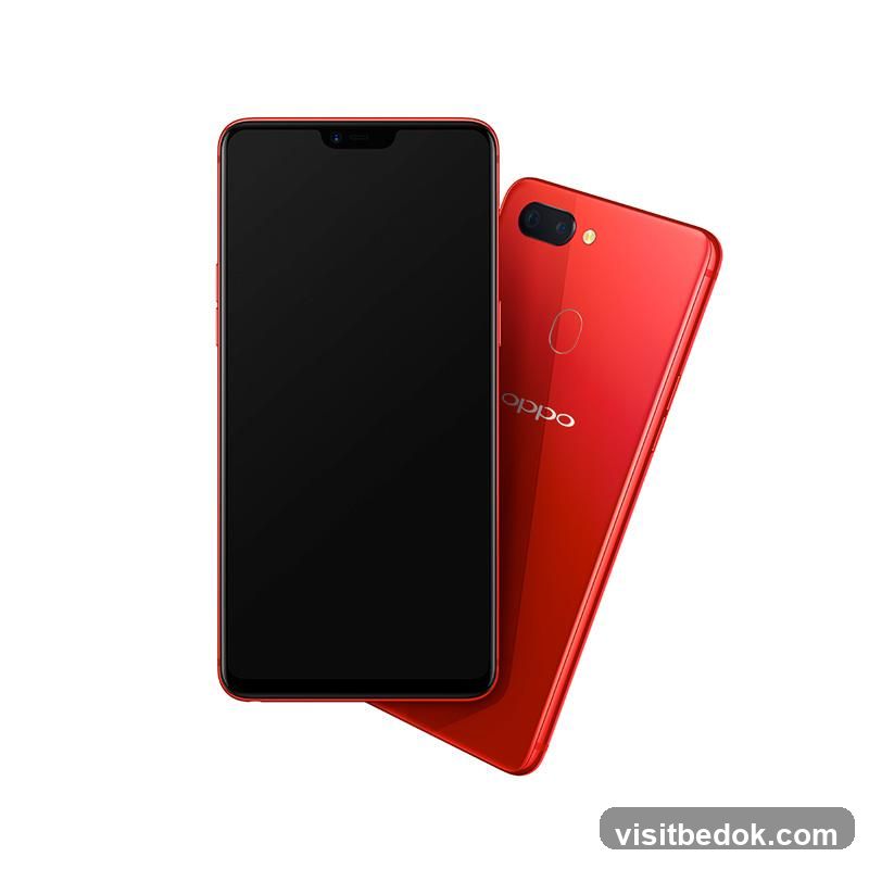 Red Oppo Smartphone