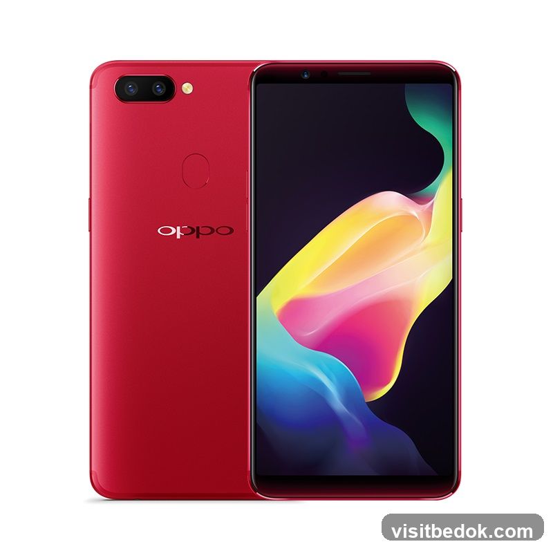 Red Oppo Smartphone