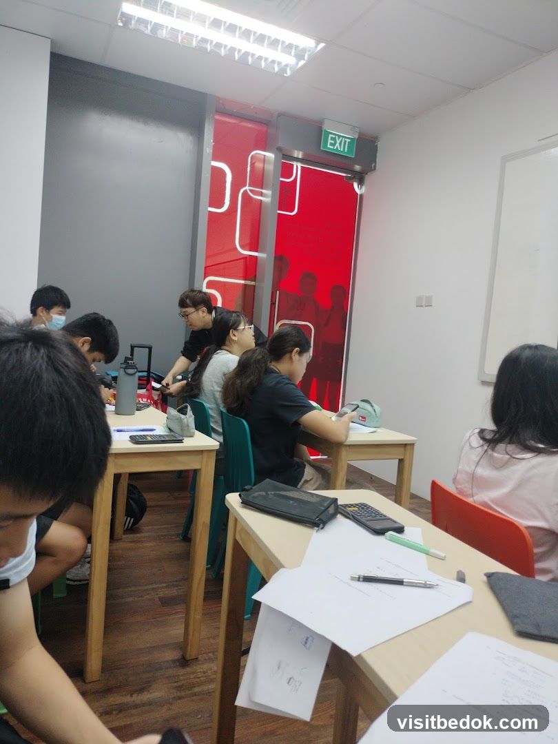 Students in a classroom