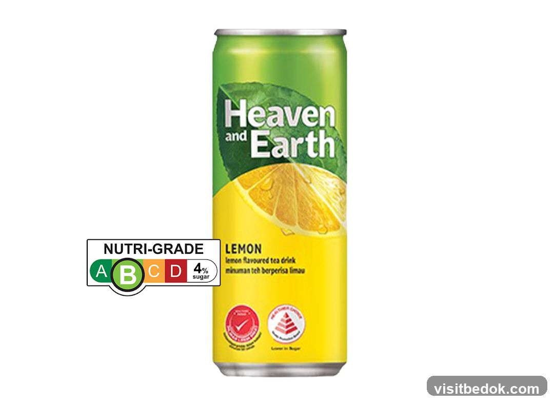 Heaven and Earth Lemon Flavoured Tea Drink