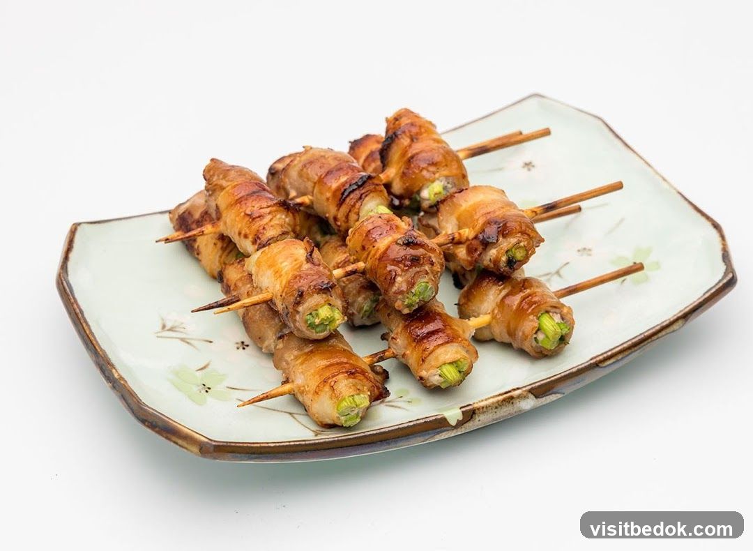 Bacon-Wrapped Asparagus Skewers