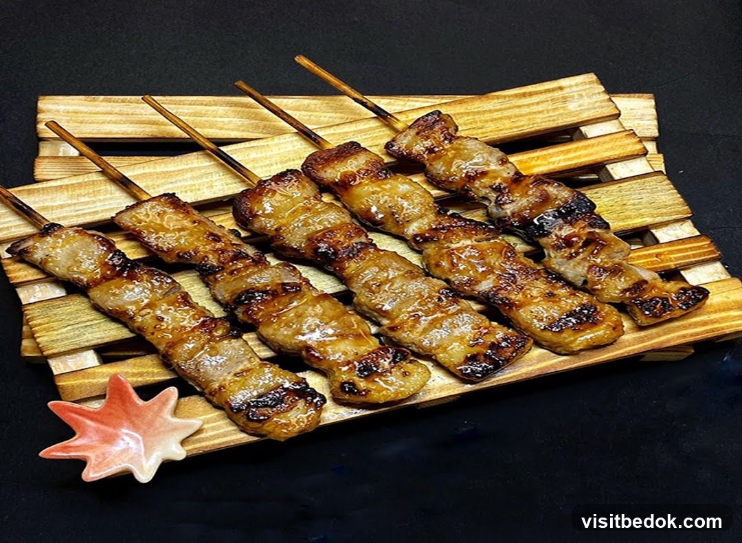 Pork Belly Skewers