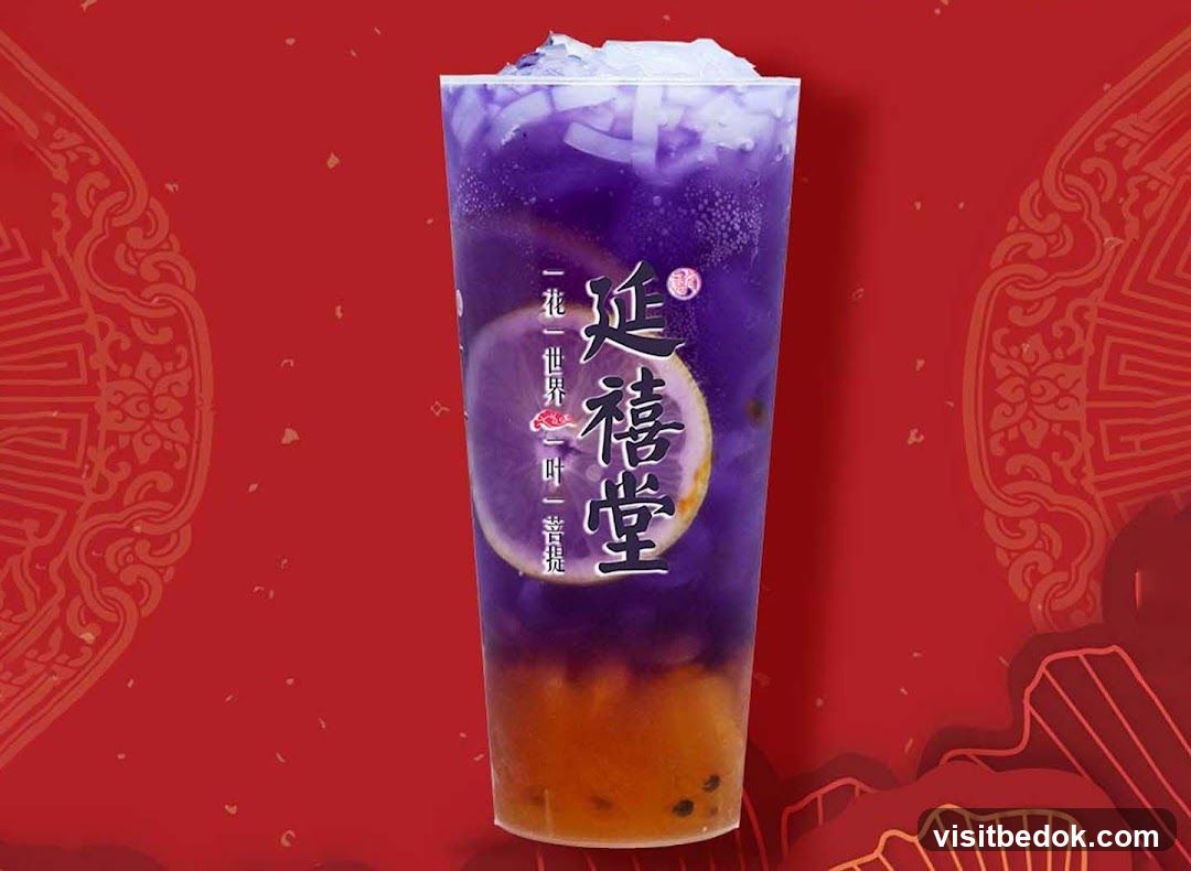 Purple Drink with Lemon and Passion Fruit