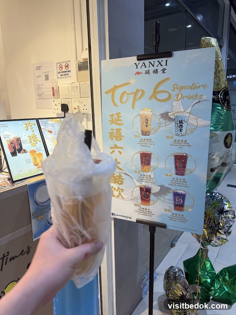 YANXI Top 6 Signature Drinks Poster