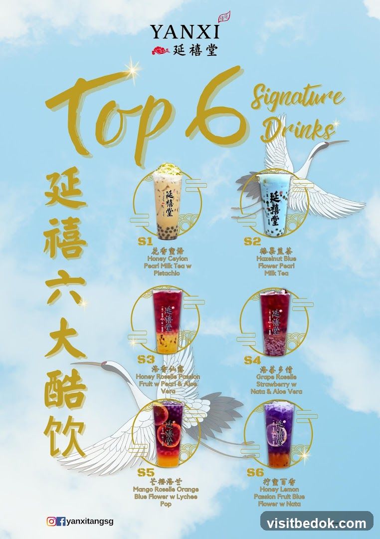 Top 6 Signature Drinks