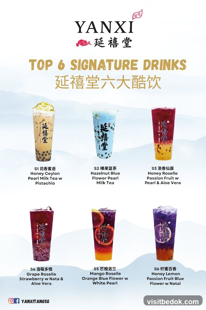 Top 6 Signature Drinks
