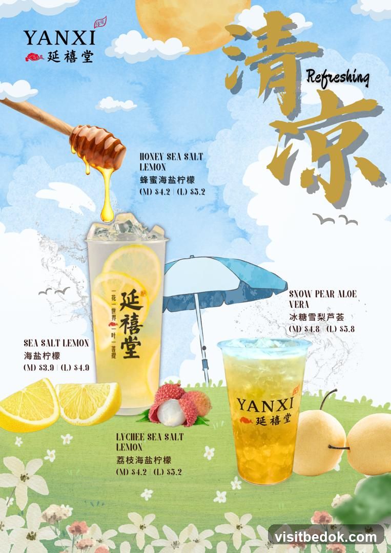YANXI Drink Menu