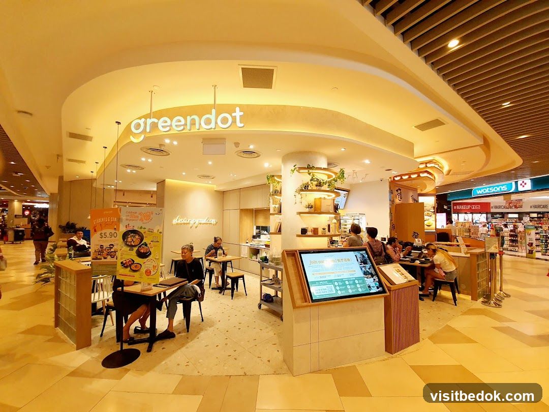 Greendot Restaurant Interior