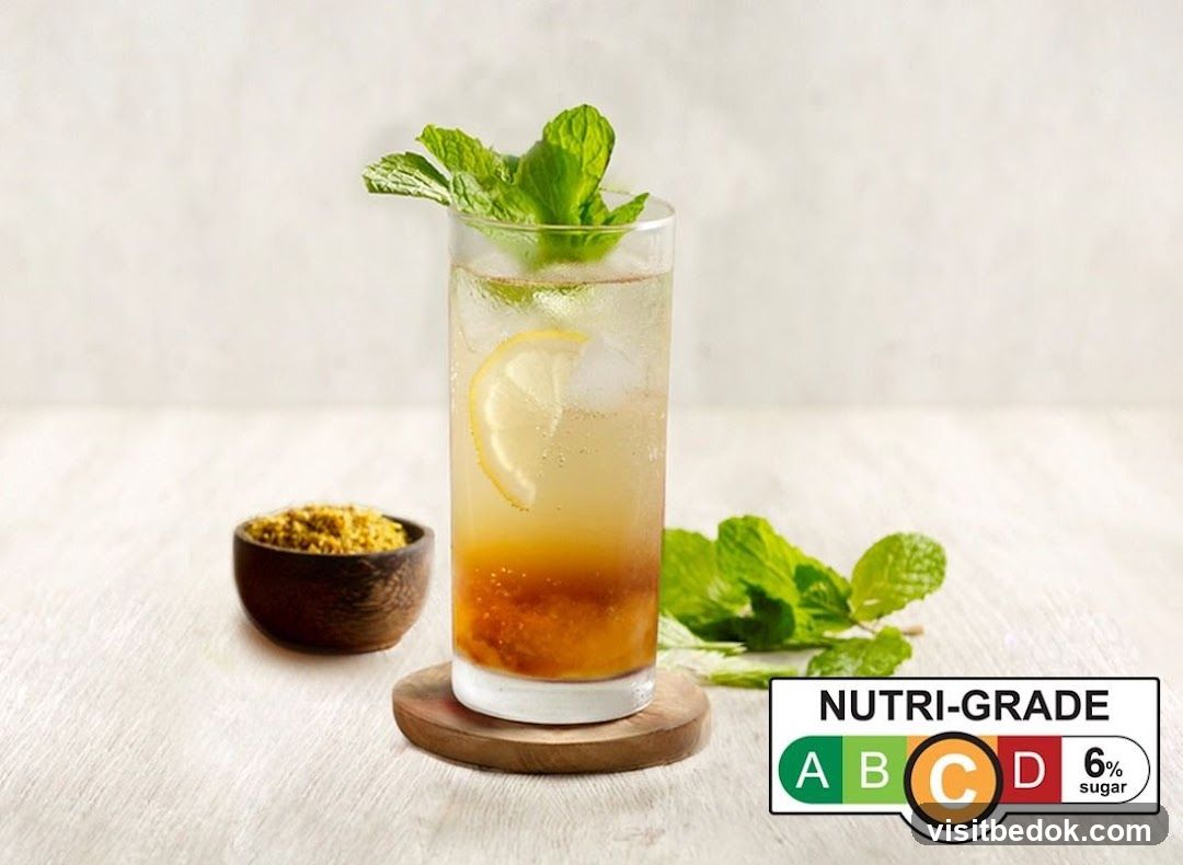 Honey Lemon Drink with Mint