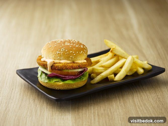 Burger and Fries