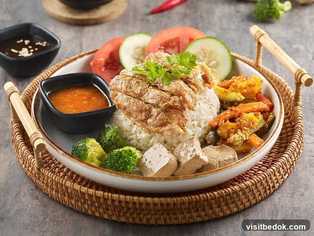 Rice dish with vegetables and tofu