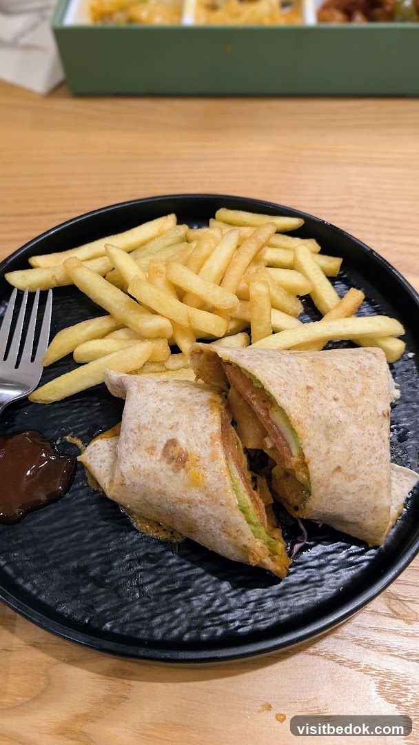 Wrap and Fries