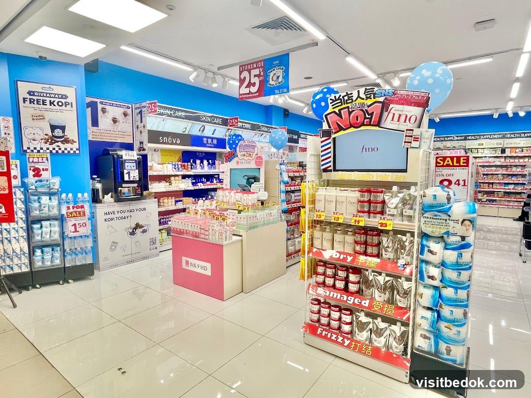 Cosmetics and Health Supplement Store