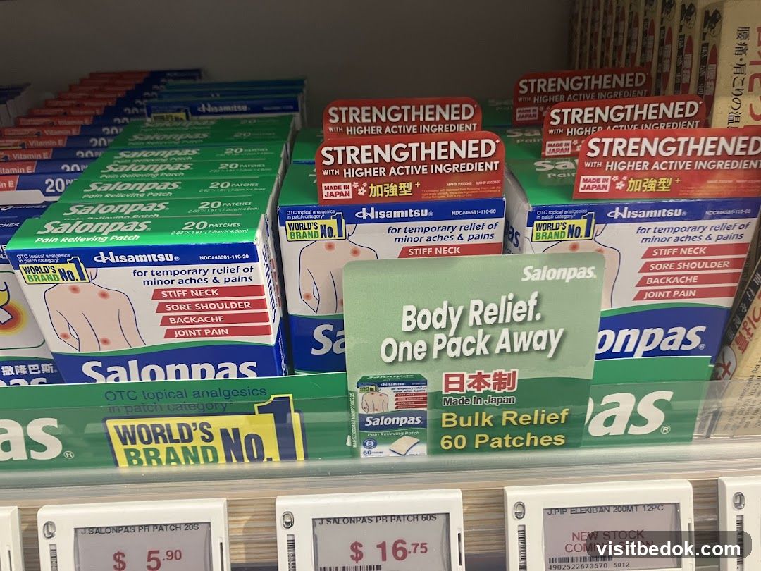 Salonpas Pain Relieving Patches