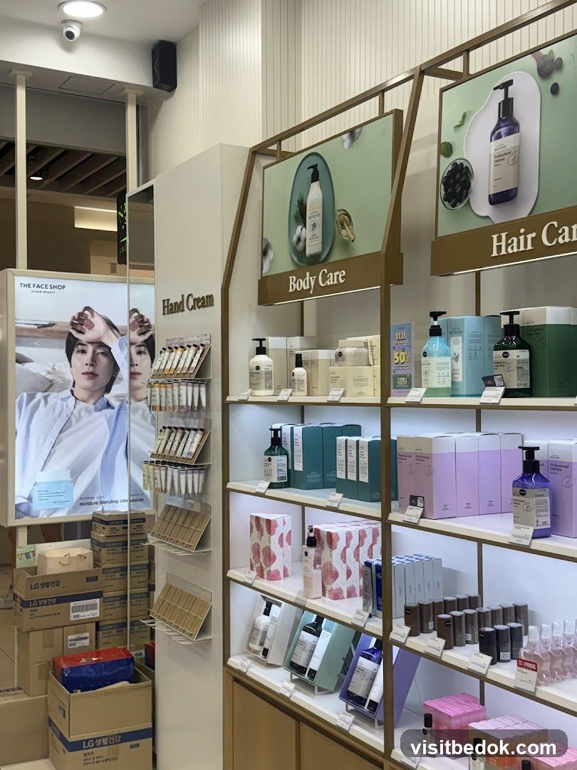 Cosmetics Store Display