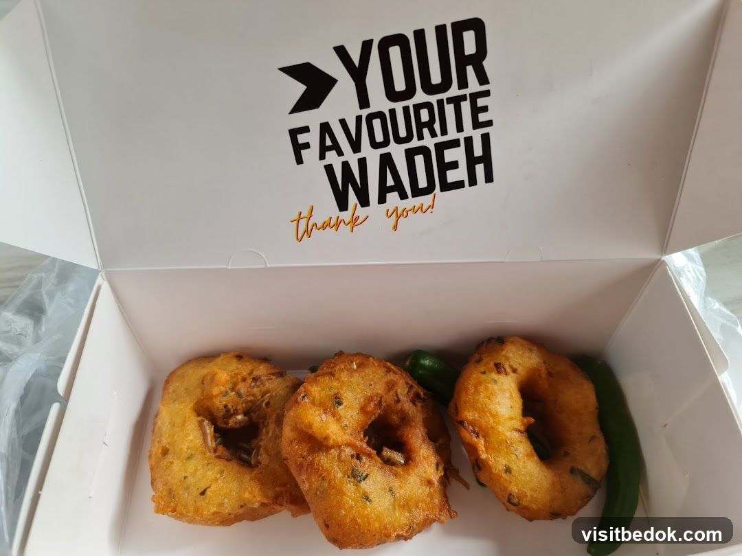 Food packaging with text and food