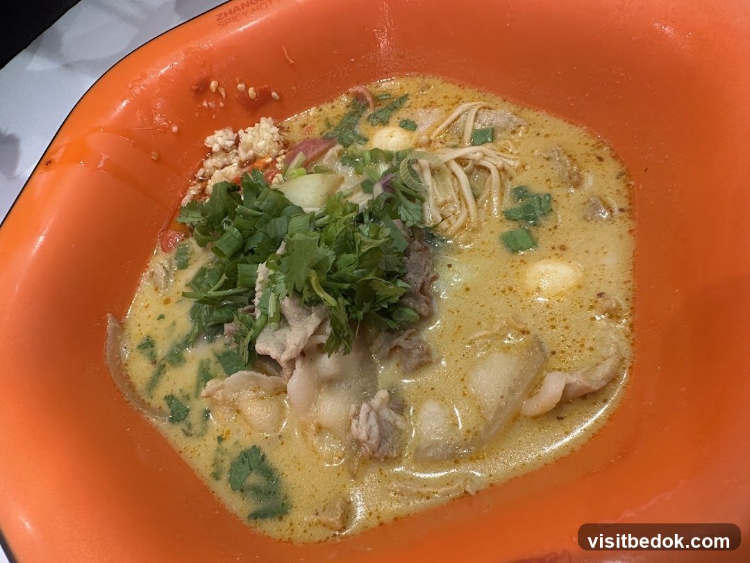 Spicy Noodle Soup