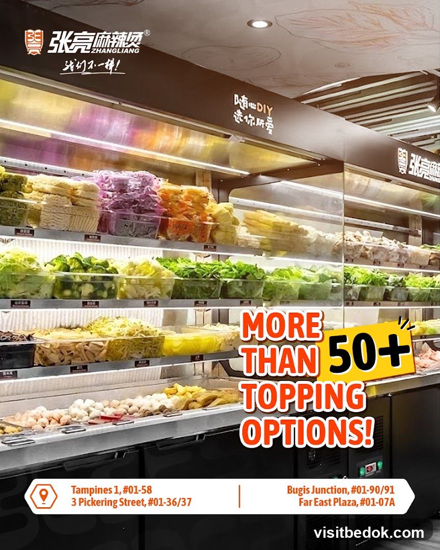 Zhang Liang Mala Tang Topping Options