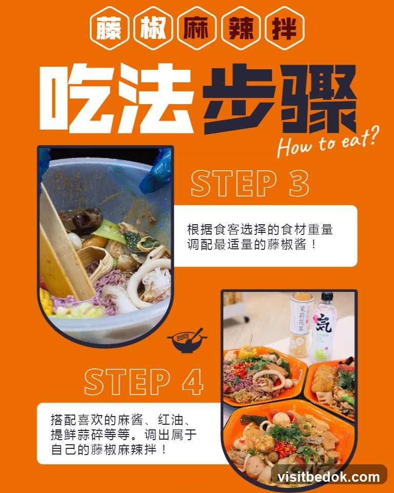 How to eat藤椒麻辣拌
