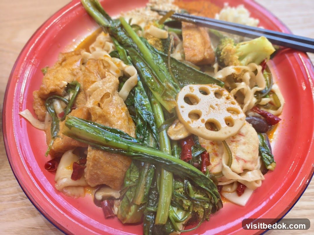 Spicy Noodle Dish