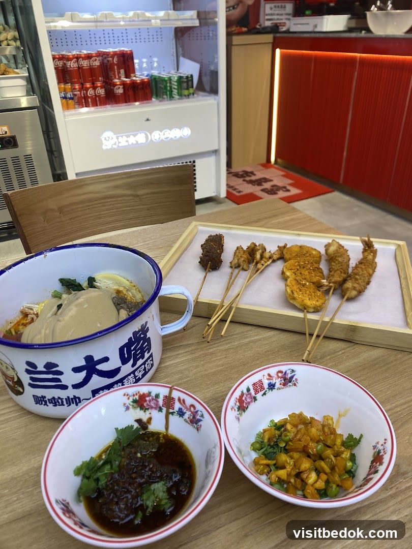 Skewers and Noodles
