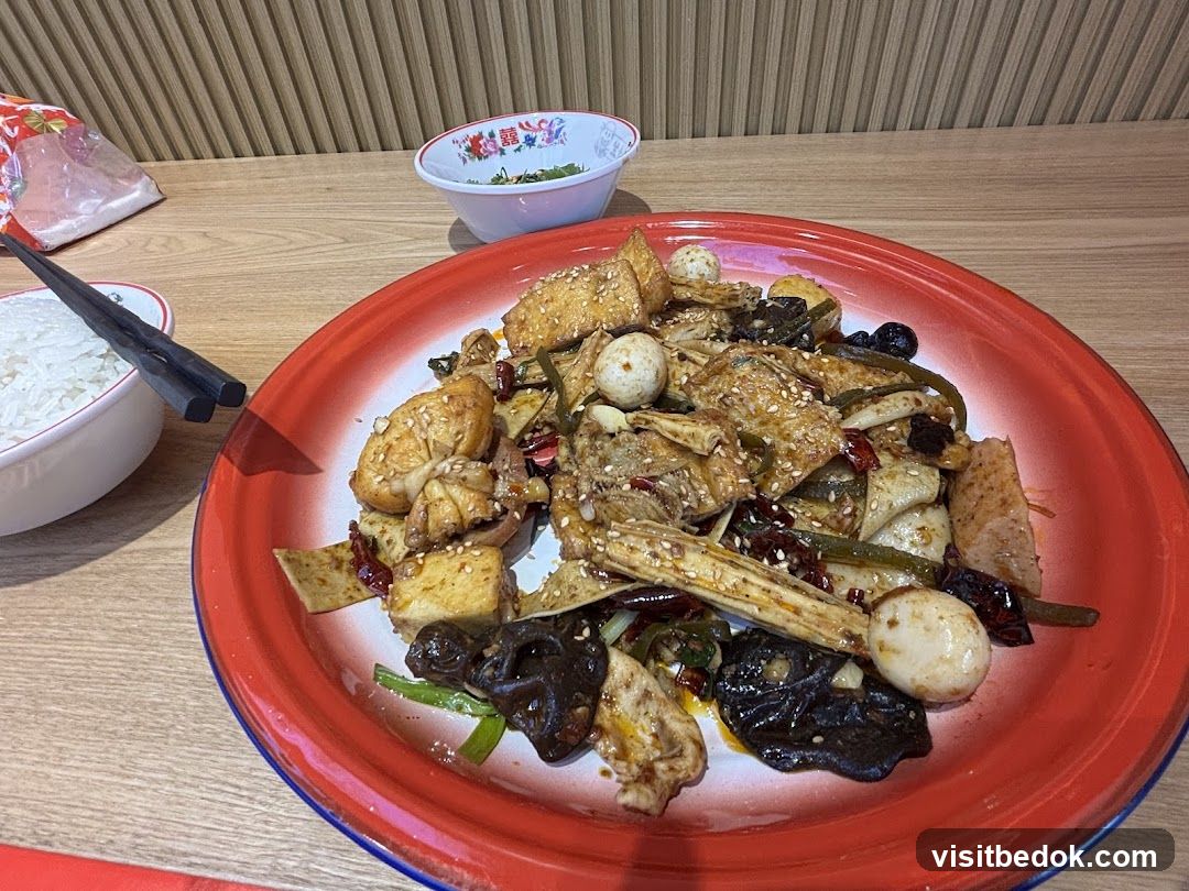 Spicy Stir-Fried Dish with Rice