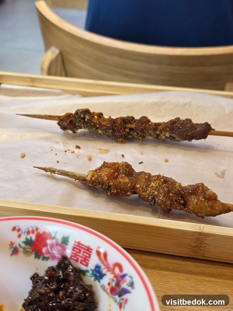 Skewers and Dipping Sauce