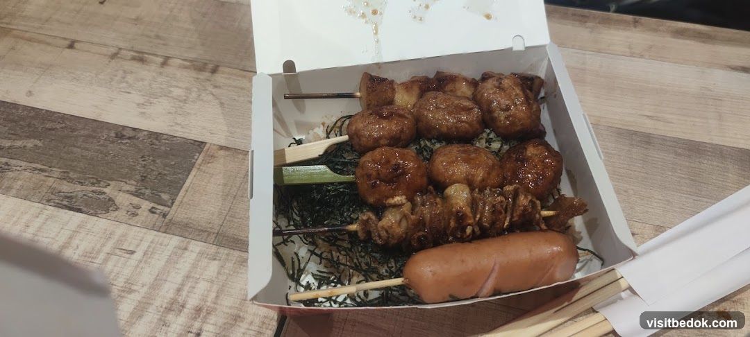 Skewers in a Takeout Box