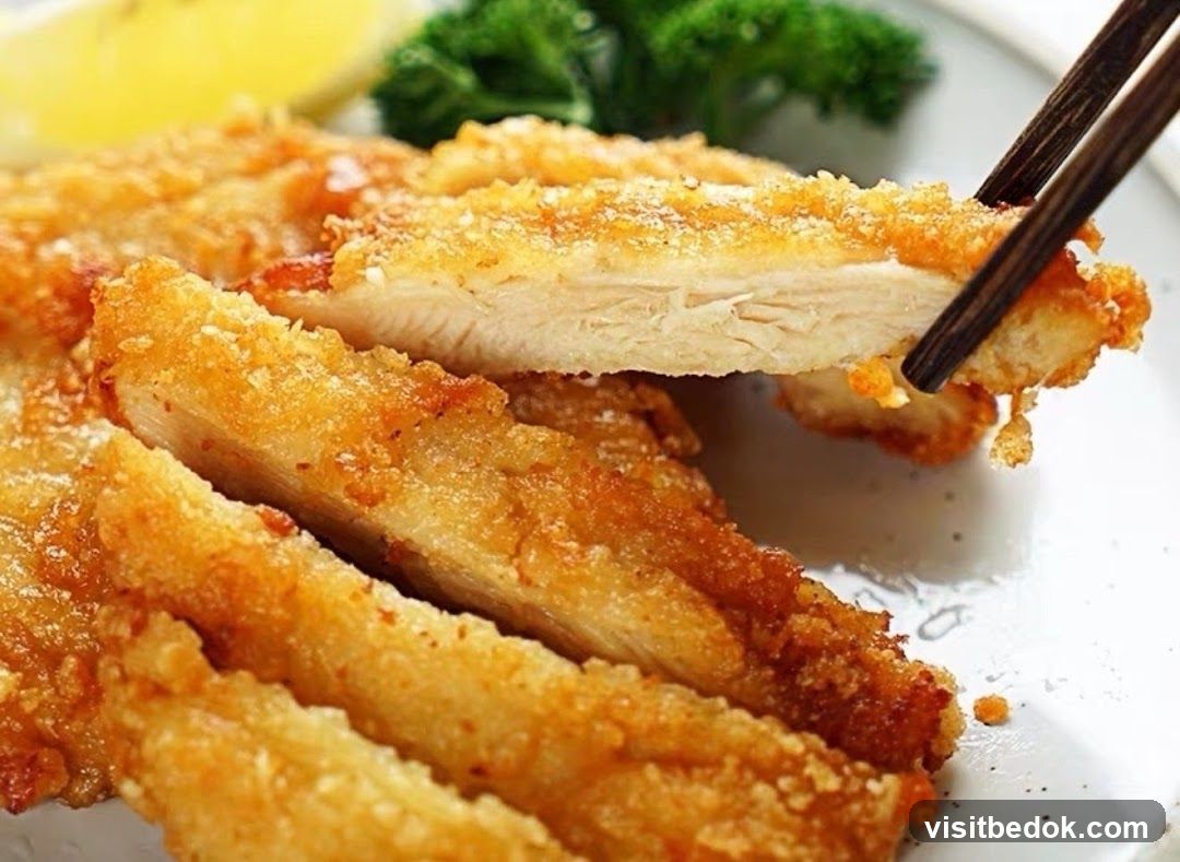 Crispy Fried Chicken Slices
