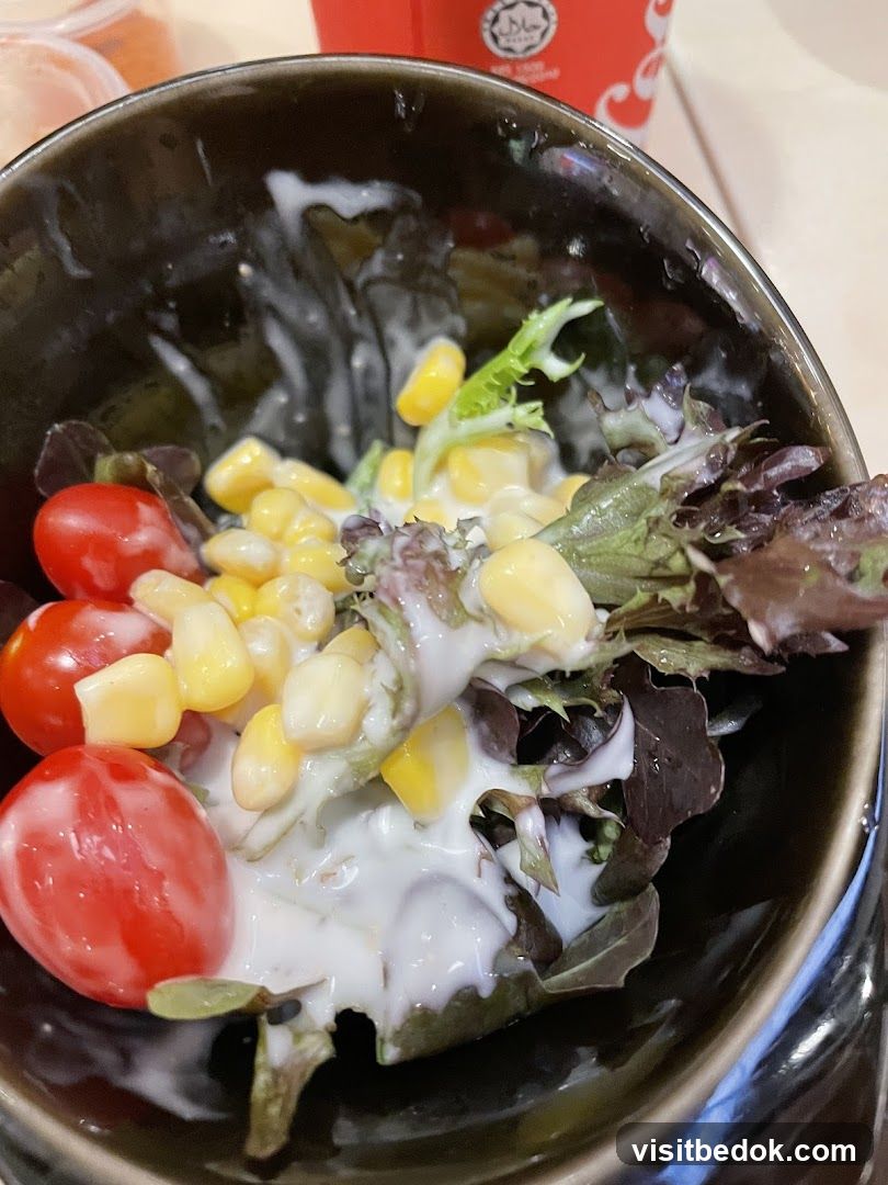 Salad with Corn and Tomatoes