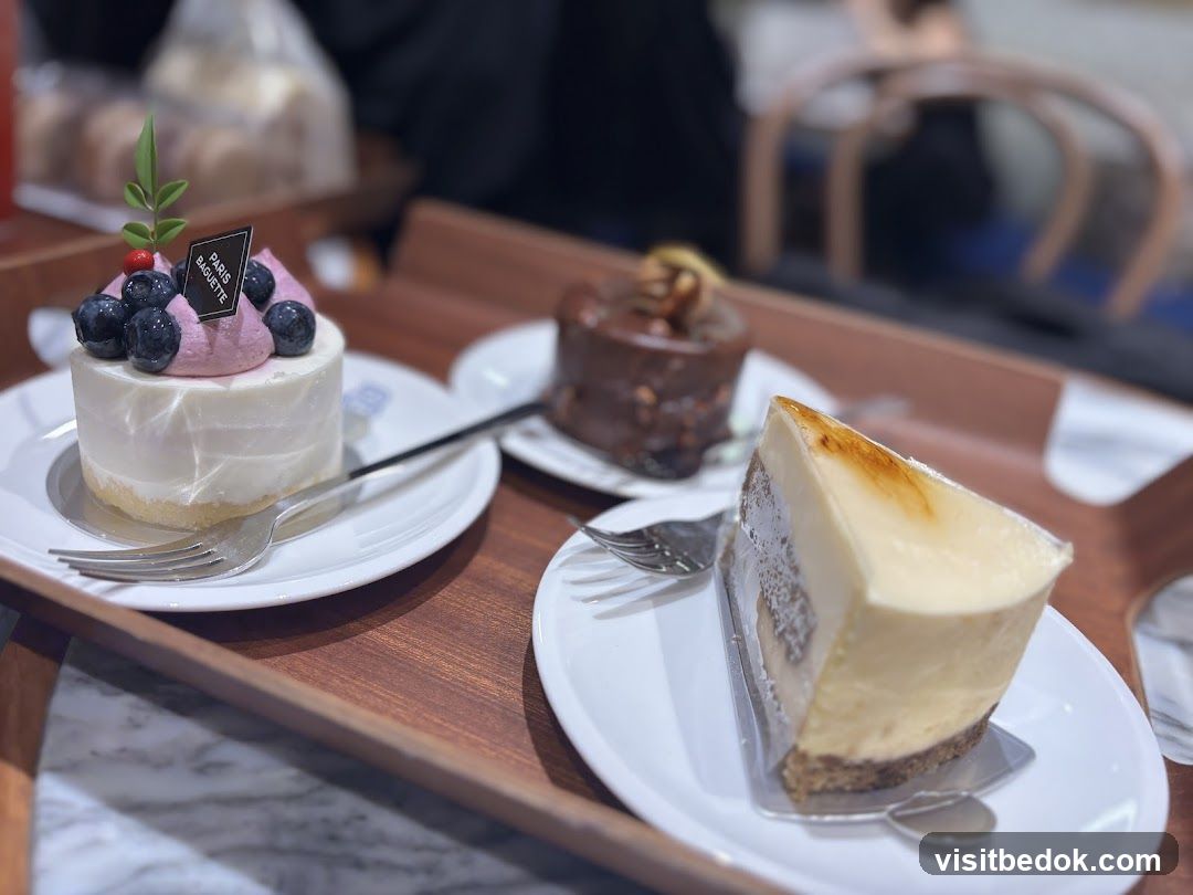 Desserts on a Tray