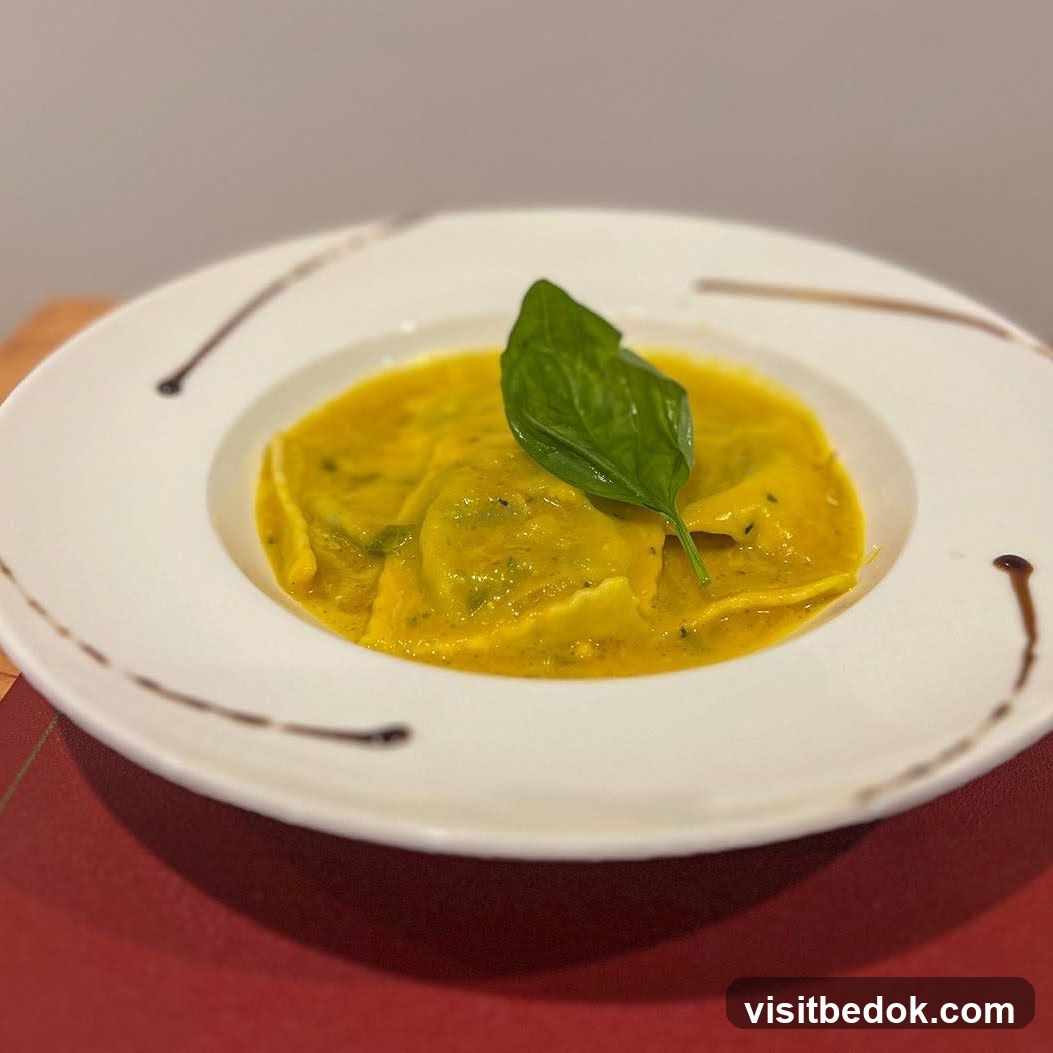 Ravioli with Sauce