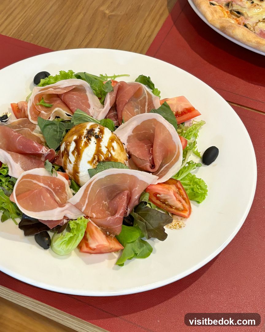 Prosciutto and Burrata Salad