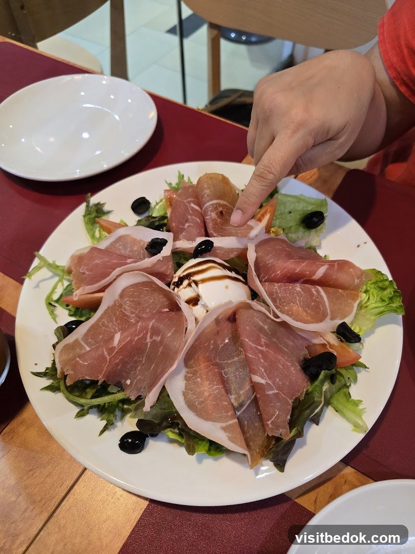Prosciutto and Burrata Salad