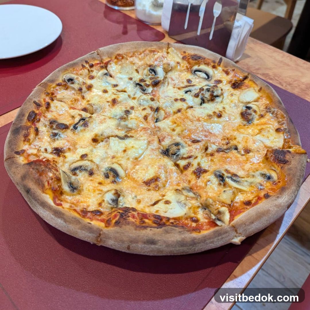 Mushroom Pizza