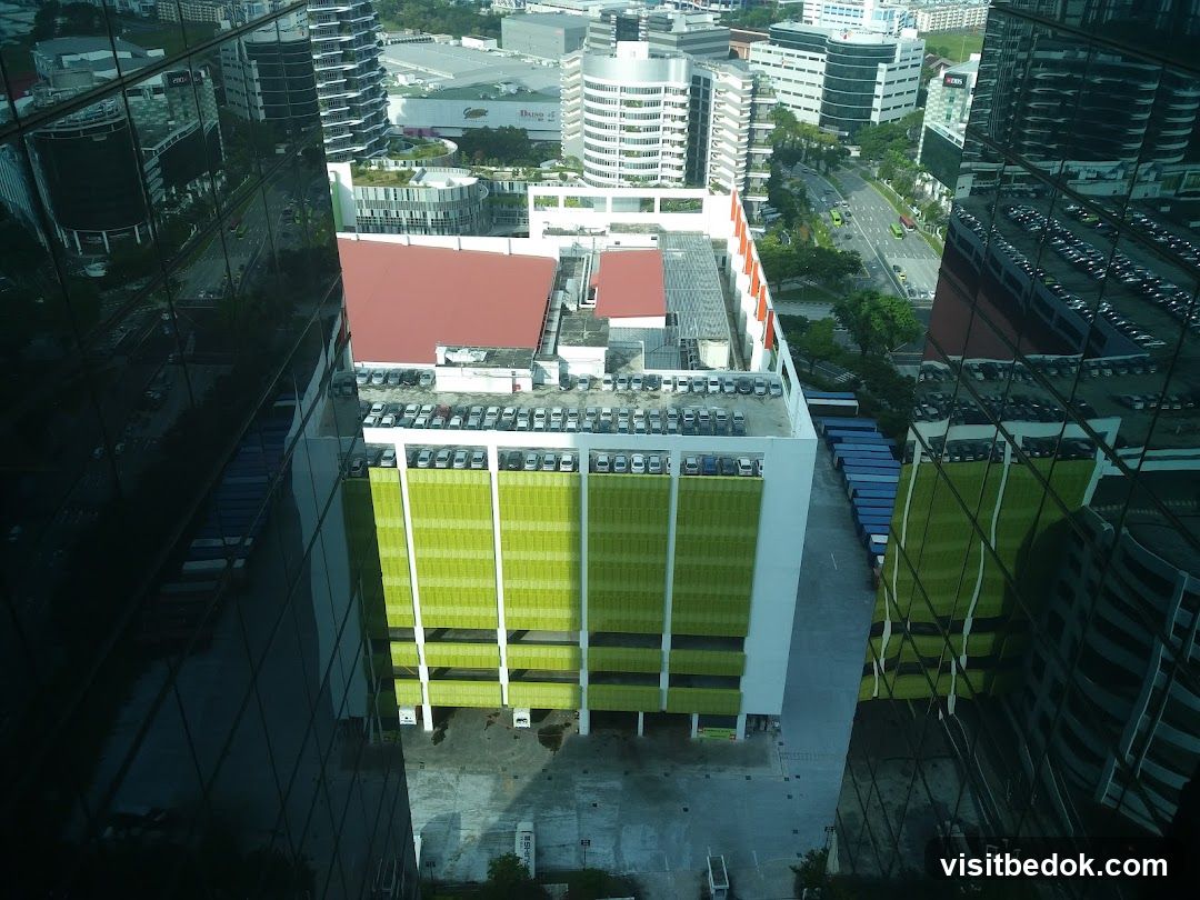 Aerial View of Urban Landscape with Modern Buildings