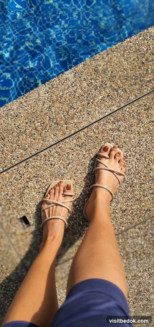 Feet by the Pool