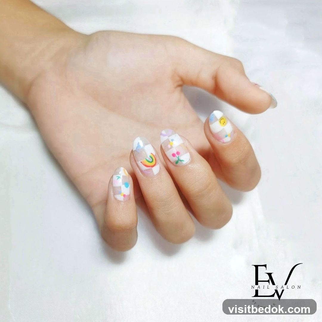 Nail Art with Cute Designs