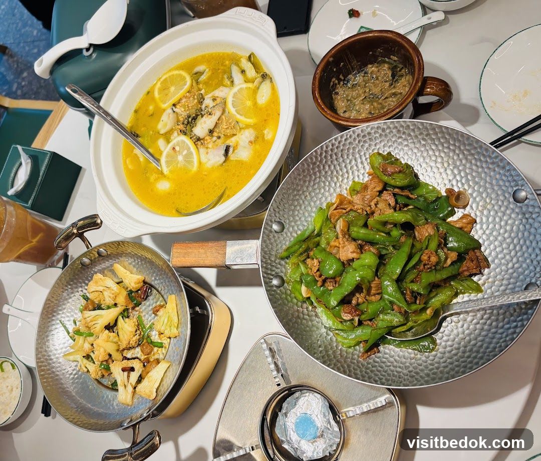 A Table Full of Delicious Food