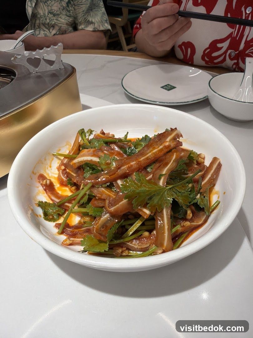Spicy Pig Ear Salad