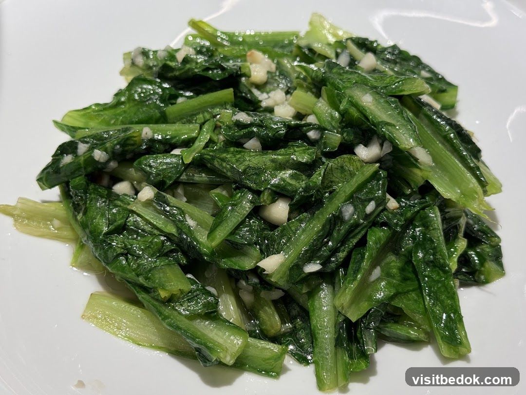Stir-fried Greens with Garlic