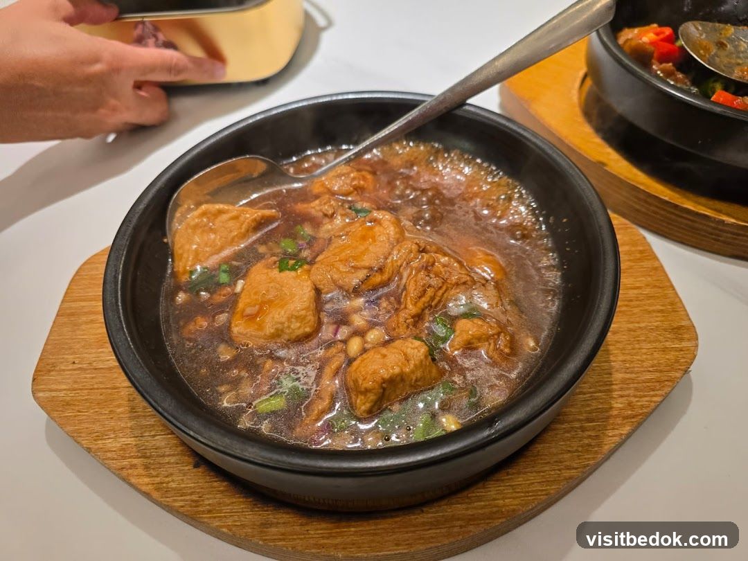 Braised Tofu Dish