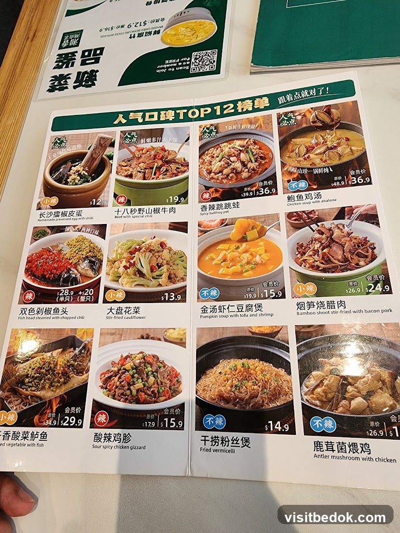 TOP 12 Popular Dishes