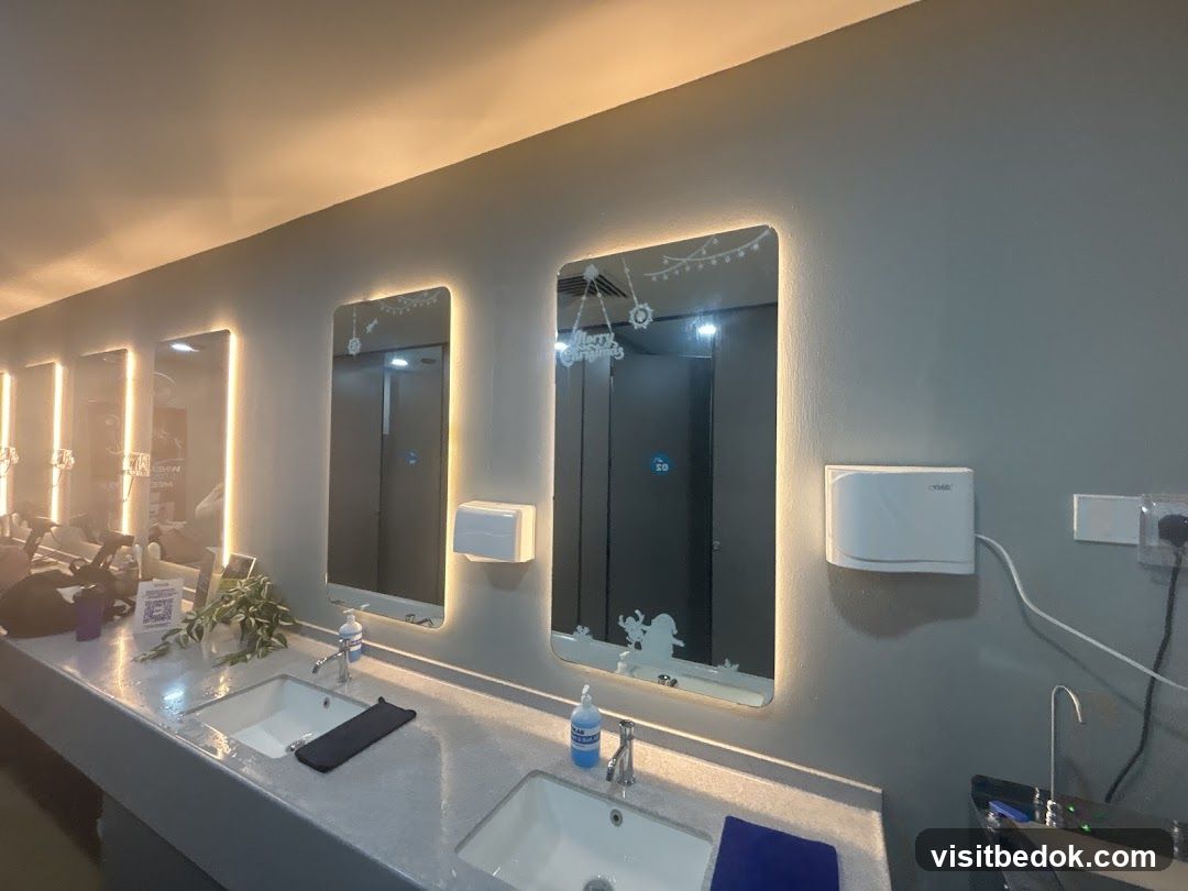 Modern Restroom Vanity