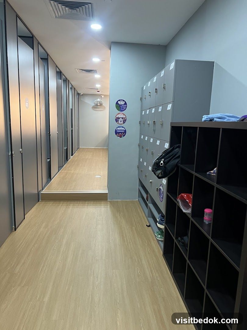 Locker Room Corridor