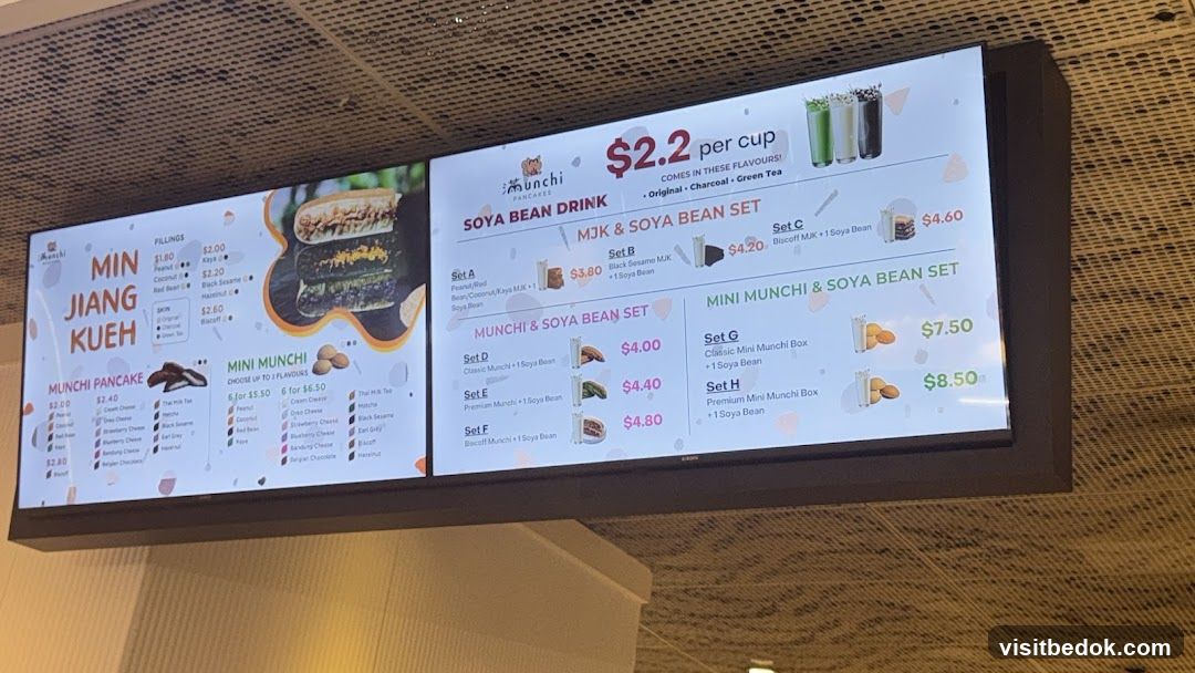 Munchi Pancakes Menu