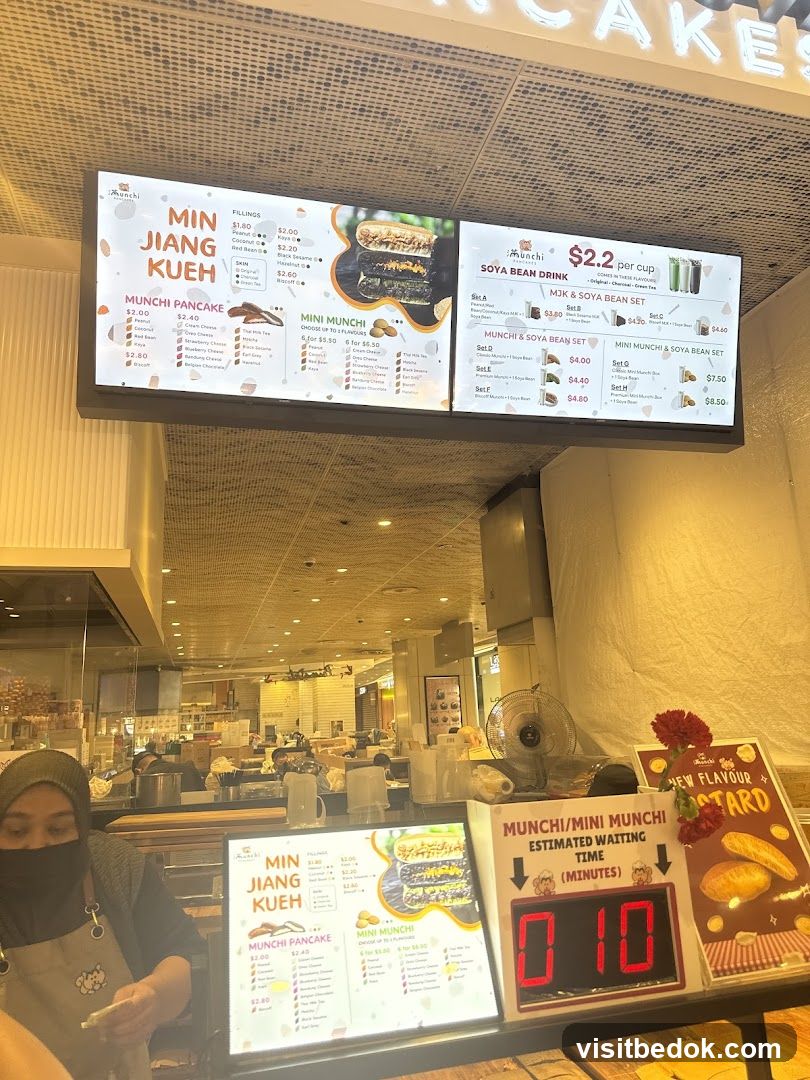 Munchi Pancakes Menu